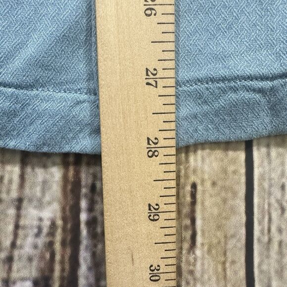 Tommy Bahama Shirt Men's Large Blue Hawaiian Paisley Silk Button Up Vacation - Picture 7 of 10